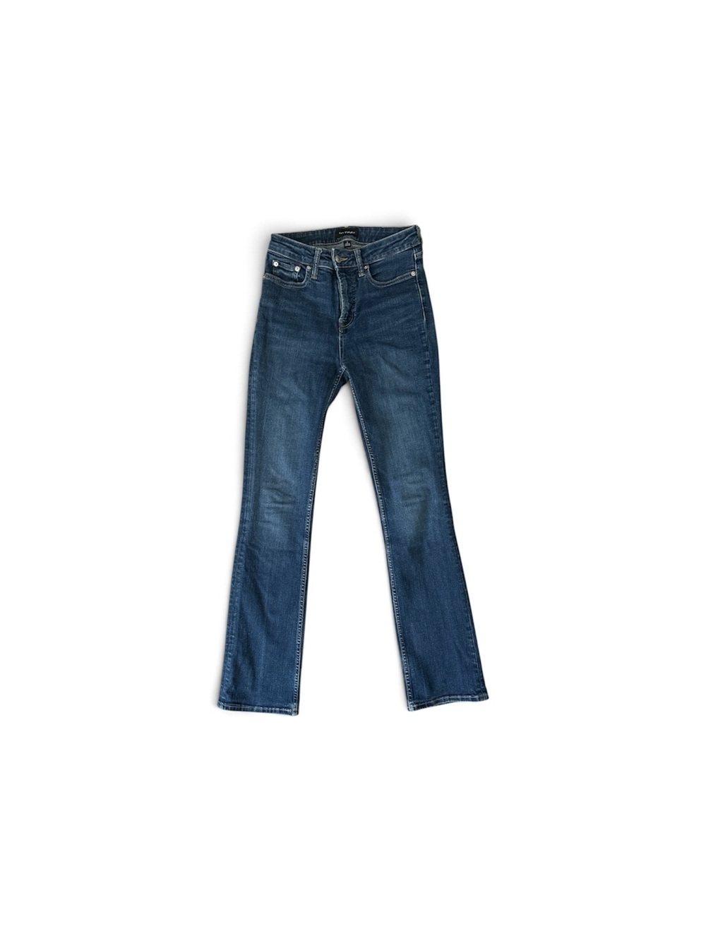 Women's Dark Blue Flare Jeans - Sleek Bootcut Style